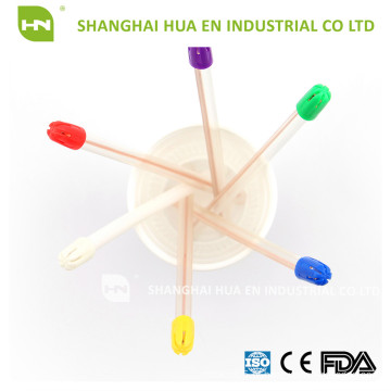 CE, ISO, FDA Ejetor descartable de saliva descartável com dicas de cores